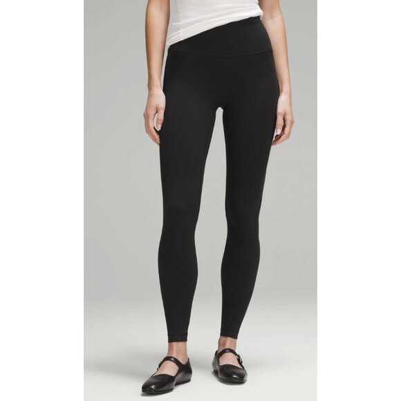 LULULEMON Align High-Rise Pant 28" in Black Athleisure Stretch - Size US 10 - Picture 1 of 13